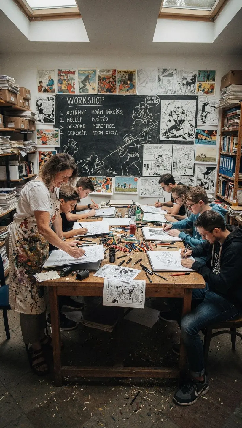 ObrГЎzek fanouЕЎkЕЇ na akci zamД›Е™enГ© na komiksy a manga