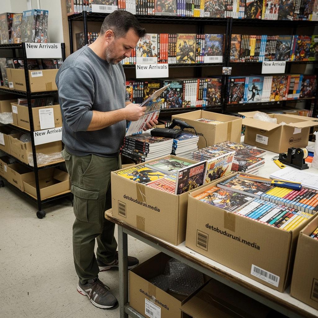 Ilustrace z fantasy manga s magickГЅmi bytostmi